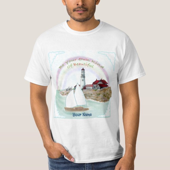 Beautiful Lighthouse  T-Shirt (Front)