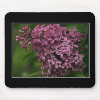 Beautiful Lilac Mousepad! (with border) Mouse Mat