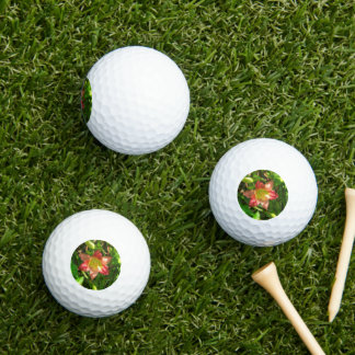 Beautiful Lily Golf Balls