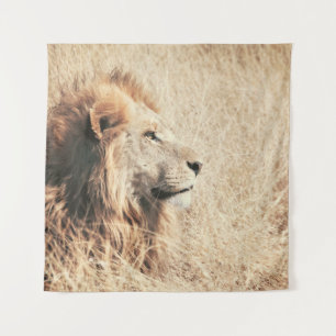 BEAUTIFUL LION TAPESTRY