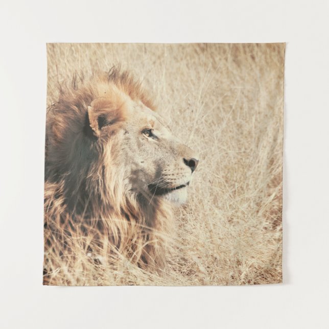 BEAUTIFUL LION TAPESTRY (Front)