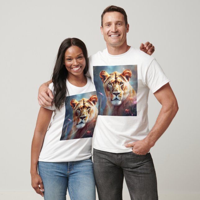 Beautiful lioness portrait T-Shirt (Unisex)