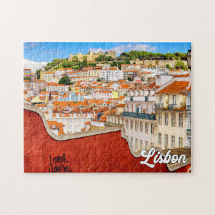 Beautiful Lisbon, Portugal Jigsaw Puzzle