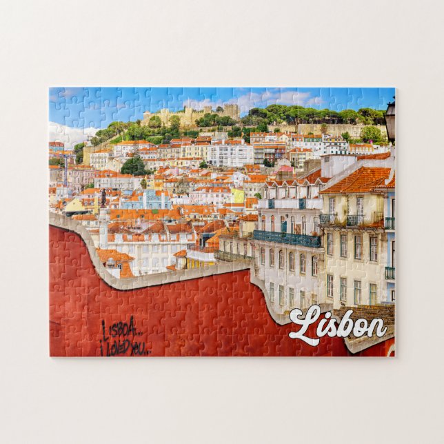 Beautiful Lisbon, Portugal Jigsaw Puzzle (Horizontal)