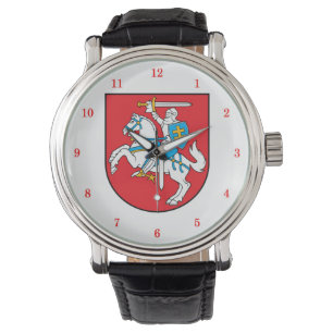 Beautiful Lithuanian Coat of Arms Wrist Watch