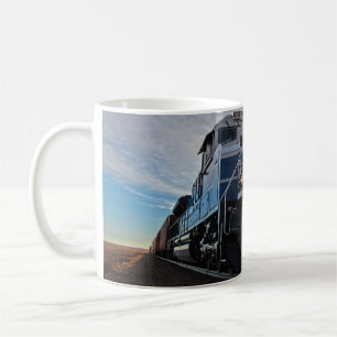 Beautiful Locomotive Coffee Cup