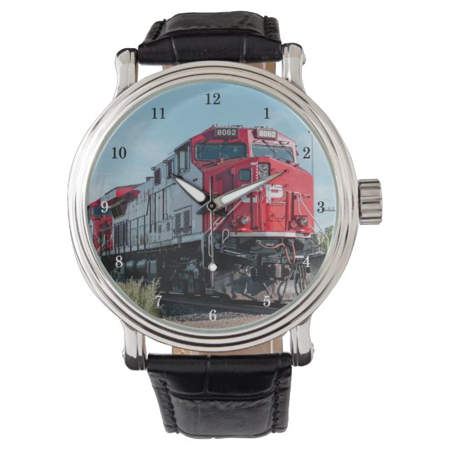 Beautiful Locomotive/Train Wrist Watch (Front)