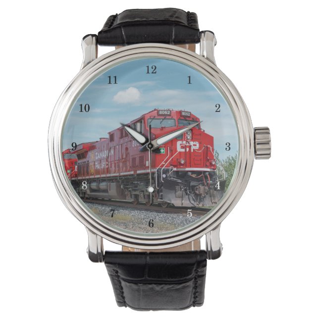 Beautiful Locomotive/Train Wrist Watch (Front)