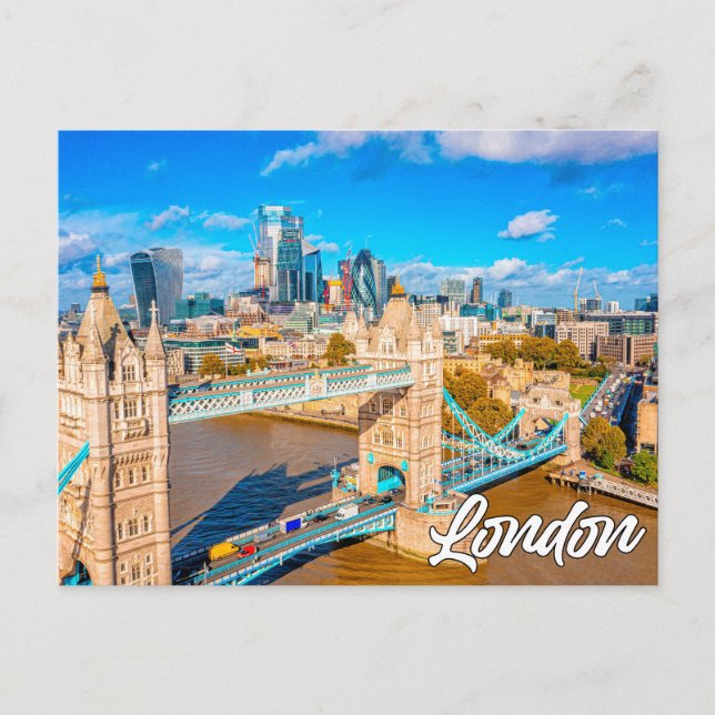 Beautiful London, England, United Kingdom Postcard (Front)