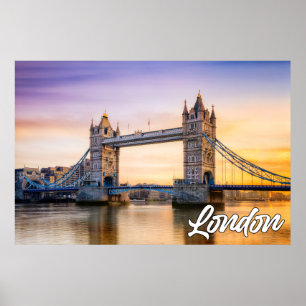 Beautiful London, England, United Kingdom Poster