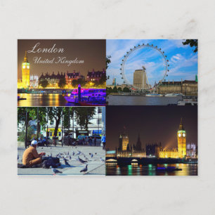 Beautiful London, UK Postcard