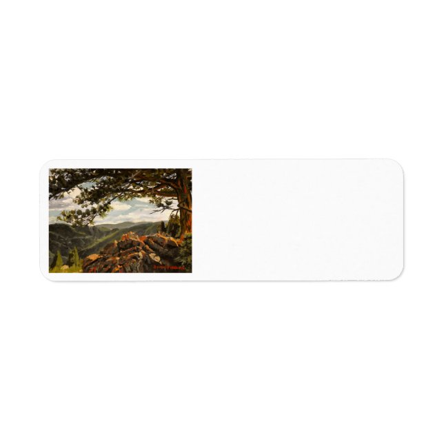 Beautiful Lookout Mountain Colorado Landscape (Front)