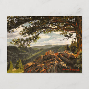 Beautiful Lookout Mountain Colorado Landscape Postcard