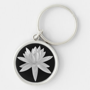Beautiful Lotus Art Cool Trendy Key Ring