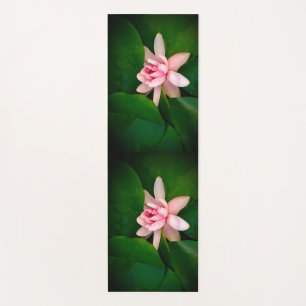 Beautiful Lotus Flower Yoga Mat