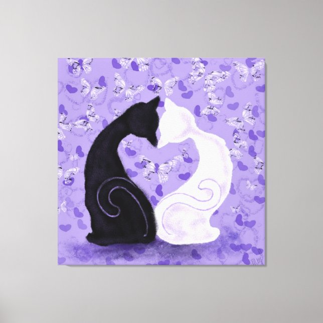 Beautiful Love Canvas Print (Front)