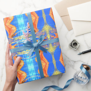 Beautiful Lovely African Tribal Print vector art Wrapping Paper