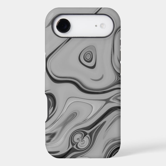  Beautiful Lovely Ash Grey Texture Colour Art Prin (Back)