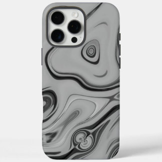  Beautiful Lovely Ash Grey Texture Colour Art Prin iPhone 16 Pro Max Case