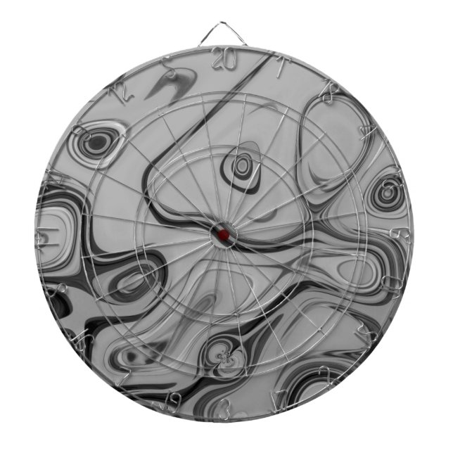  Beautiful Lovely Ash Grey Texture Colour Art Prin Dartboard (Front)