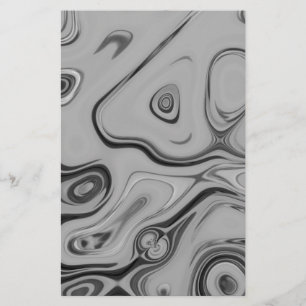  Beautiful Lovely Ash Grey Texture Colour Art Prin Stationery