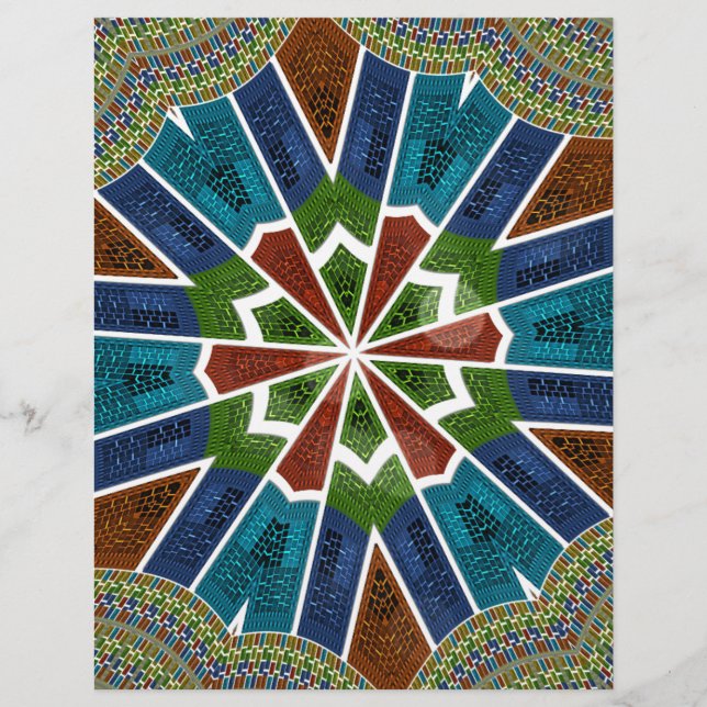 Beautiful lovely Asia Trendy Sari Abstract Pattern (Front)