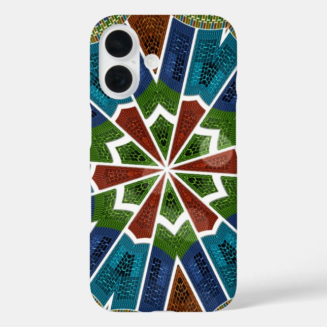Beautiful Lovely Asia Trendy Sari Abstract Pattern Case-Mate iPhone Case (Back)