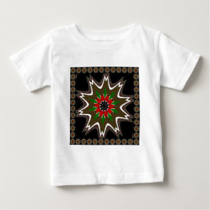 Beautiful Lovely Kenya Cultural Motif Geometrical Baby T-Shirt