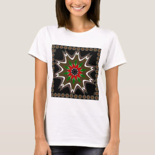 Beautiful Lovely Kenya Cultural Motif Geometrical  T-Shirt