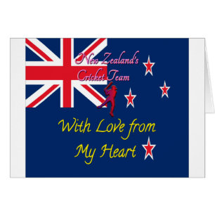 Beautiful Lovely New Zealand National Flag Colours