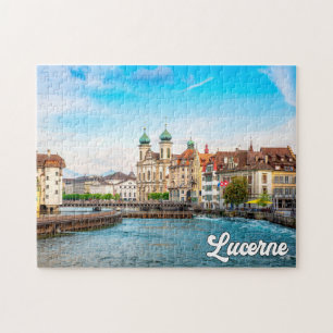 Beautiful Lucerne, Switzerland Jigsaw Puzzle