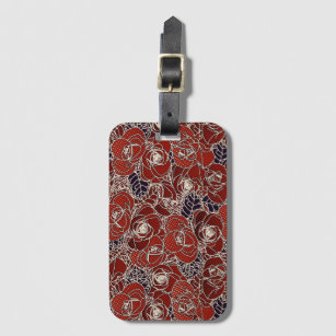 Beautiful Luggage Tag with Business Card Slot