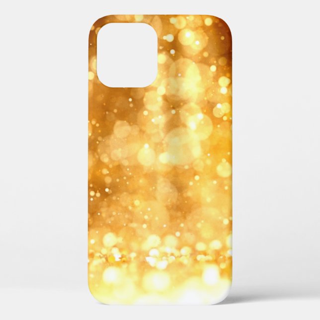 Beautiful luxury golden red glitter background. Case-Mate iPhone case (Back)