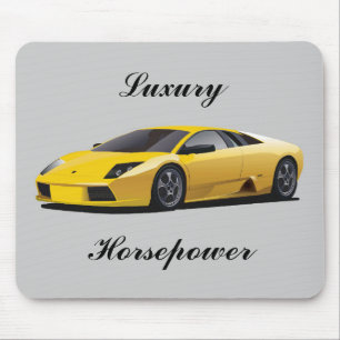 Beautiful Luxury Sports Car Mouse Mat