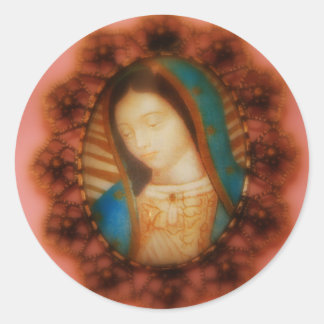 Beautiful Madonna Classic Round Sticker