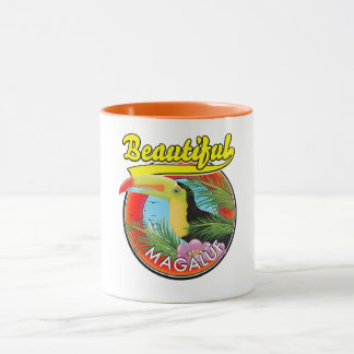 Beautiful Magaluf, toucan logo  Mug