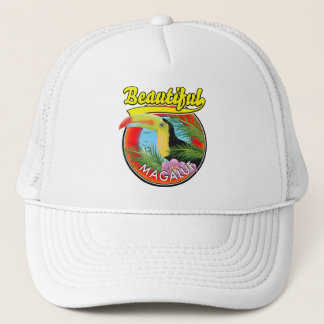 Beautiful Magaluf, toucan logo  Trucker Hat