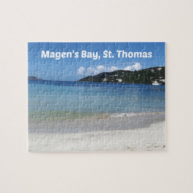 Beautiful Magen's Bay, St. Thomas Jigsaw Puzzle (Horizontal)