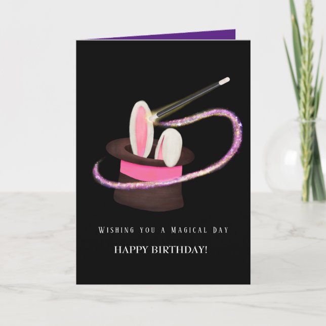 BEAUTIFUL MAGICAL BIRTHDAY Card (Front)