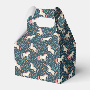 Beautiful Magical Unicorn Pattern Favour Box