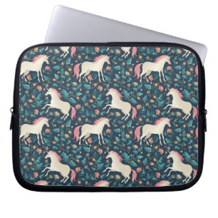 Beautiful Magical Unicorn Pattern Laptop Sleeve