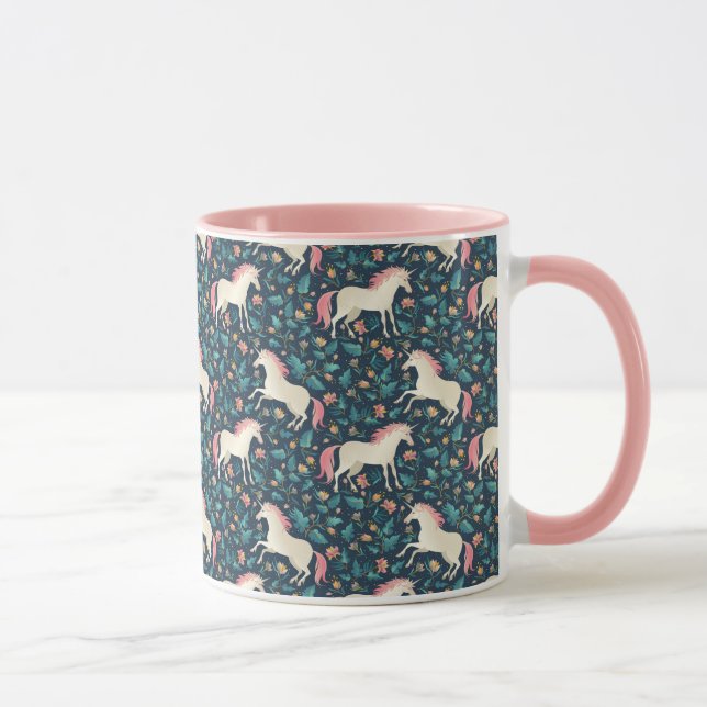 Beautiful Magical Unicorn Pattern Mug (Right)