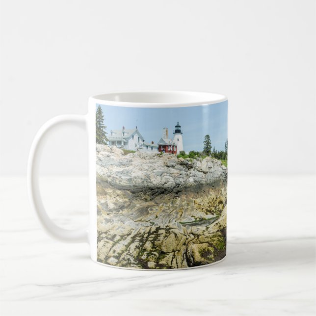 Beautiful Maine Coast Classic Coffee Mug (Left)