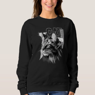 Beautiful Maine Coon cat Sweatshirt