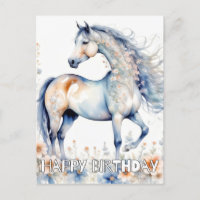 Beautiful Majestic Horse Illustration
