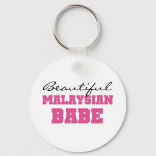 Beautiful Malaysian Babe Key Ring