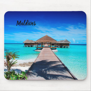 Beautiful Maldives Mouse Mat