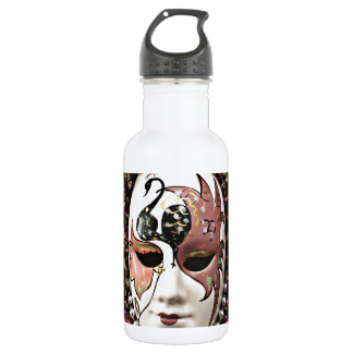 Beautiful Male Carnival Mask 532 Ml Water Bottle