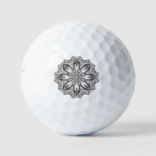 Beautiful Mandala Golf Balls