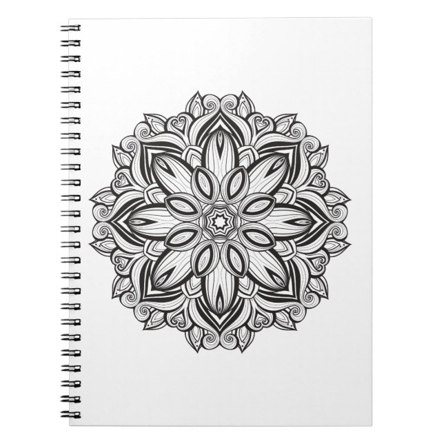 Beautiful Mandala Notebook (Front)